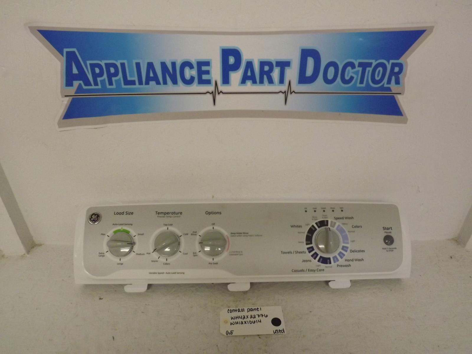 GE Washer WH42X22776 WH12X10614 Control Panel Used GE Washer WH42X22776 WH12X10614 Control Panel Used
